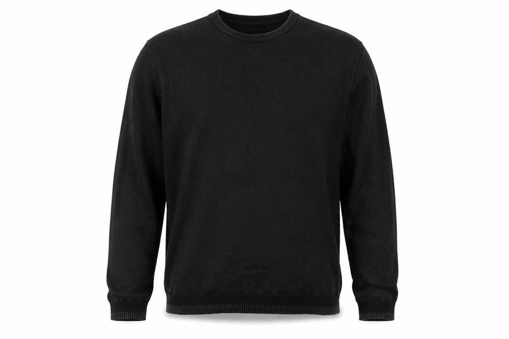 Front view of Brooklyn's Own Black Men's Large Knit Jumper