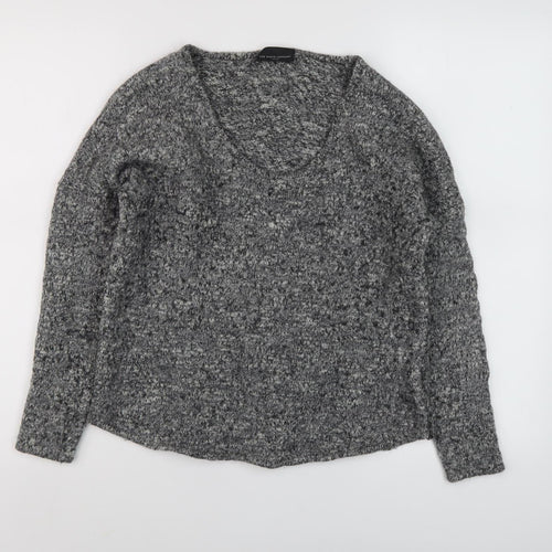 The White Company Women's Grey Chunky Knit Pullover XL
