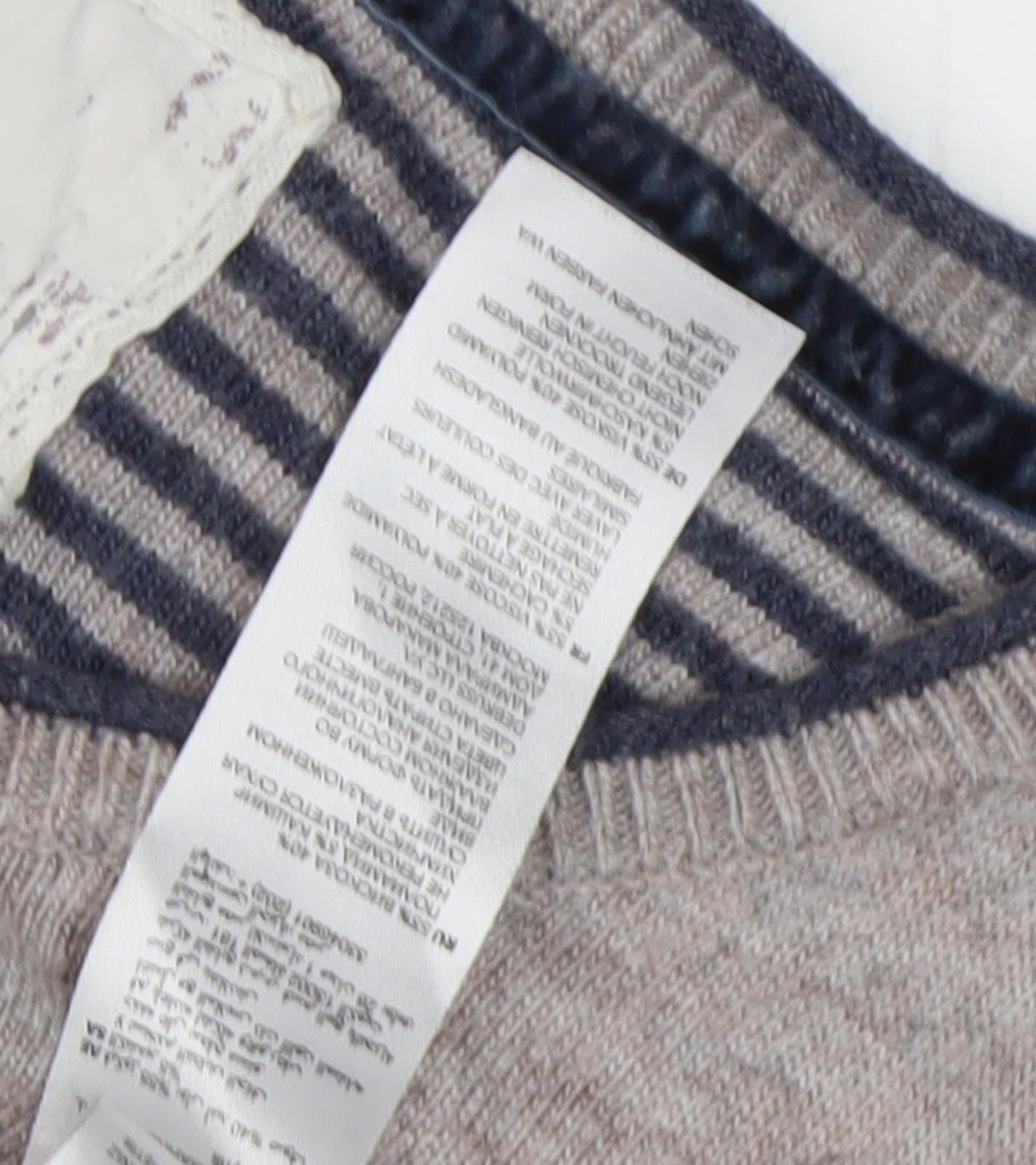 Mullberry Women's Grey Wool Cashmere Pullover Jumper Size 14