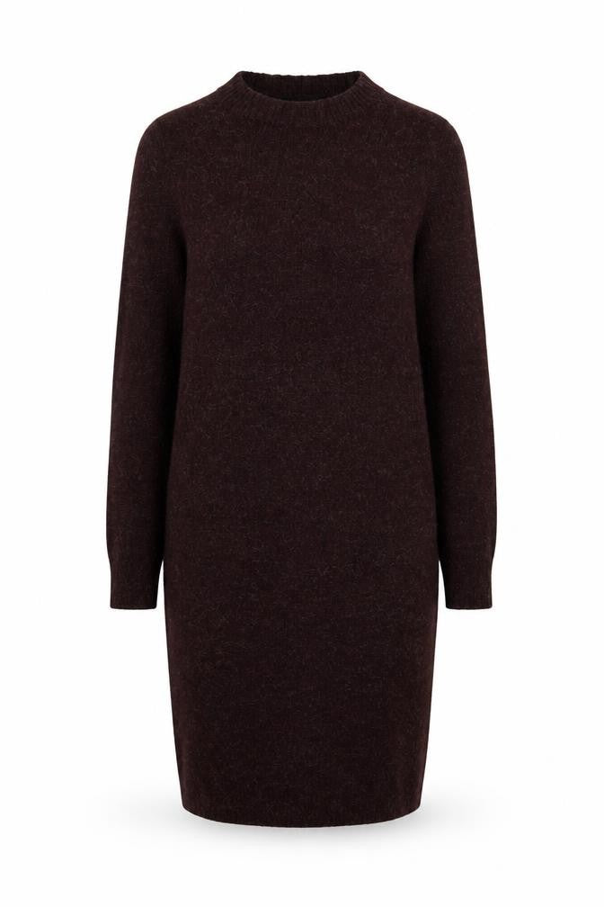 Front view of Vero Moda Women's XS Brown Jumper Dress