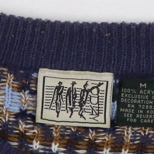 Today Women's Multicoloured Fair Isle Pullover Jumper, M, Acrylic
