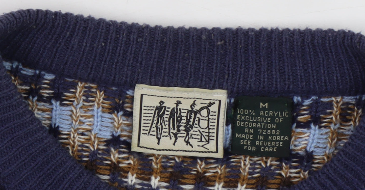 Today Women's Multicoloured Fair Isle Pullover Jumper, M, Acrylic