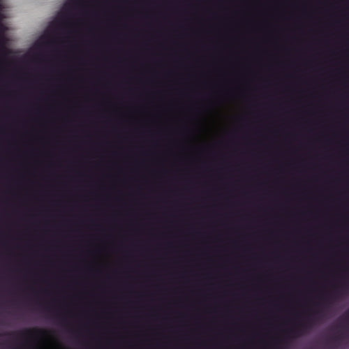 Tommy Hilfiger Women’s Purple Argyle V-Neck Jumper XS