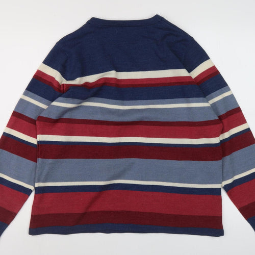 Honor Millburn Women's Striped Cardigan, Multicoloured, Size 18