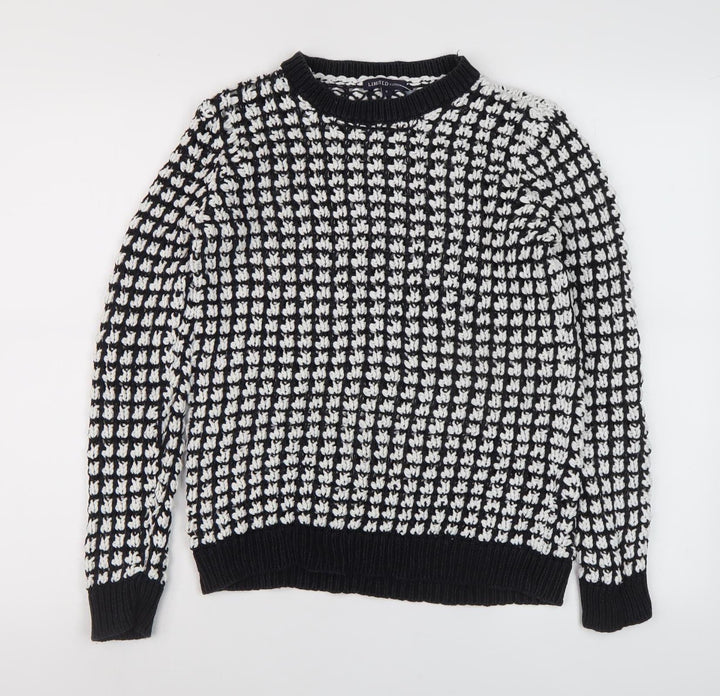 Limited Edition Women's S Black Knit Pullover Jumper