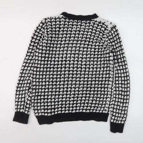 Limited Edition Women's S Black Knit Pullover Jumper
