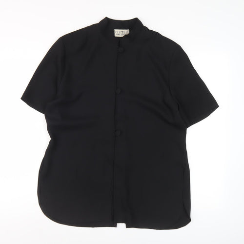 Anne Brooks Women's Black Petite Blouse Size 16