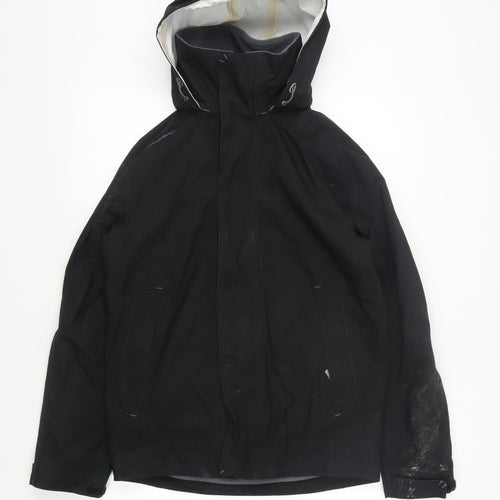Tribord Men's Black XS Hooded Basic Jacket