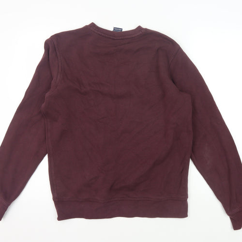 Nike Men's Purple Pullover Sweatshirt M Long Sleeve