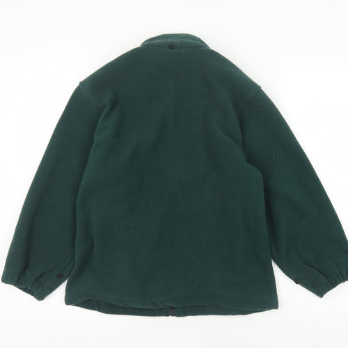 Blue Max Green Unisex Adult Fleece Jacket Size 2