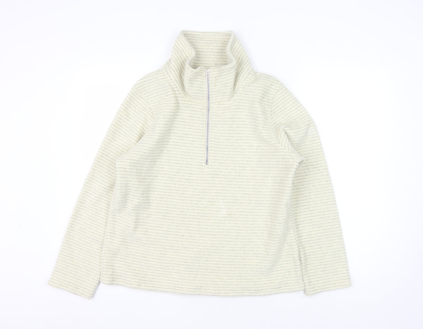 Regatta Women's Ivory Striped Pullover UK 14