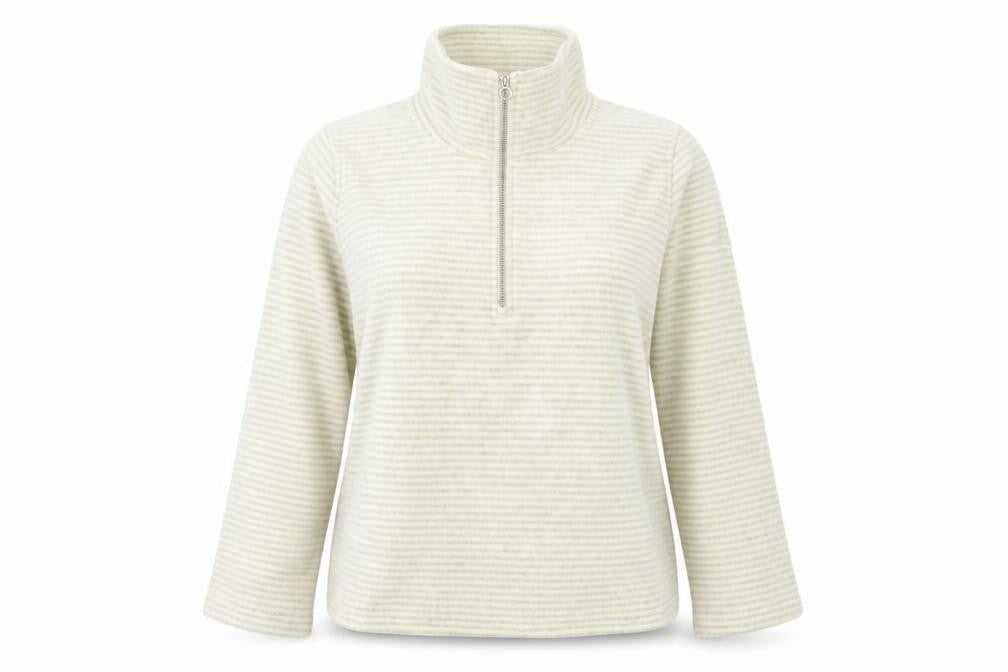Regatta Women's Ivory Striped Pullover UK 14