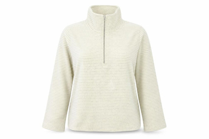 Regatta Women's Ivory Striped Pullover UK 14