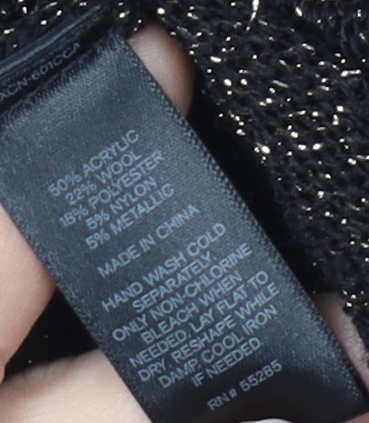 Express Women's Black XS Cardigan Jumper