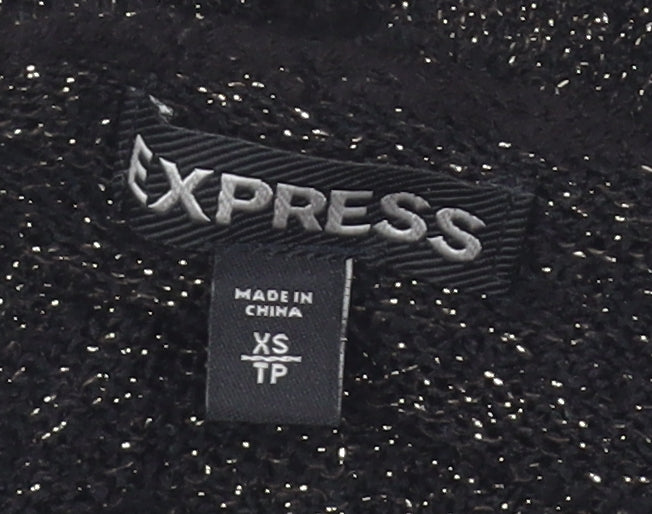 Express Women's Black XS Cardigan Jumper