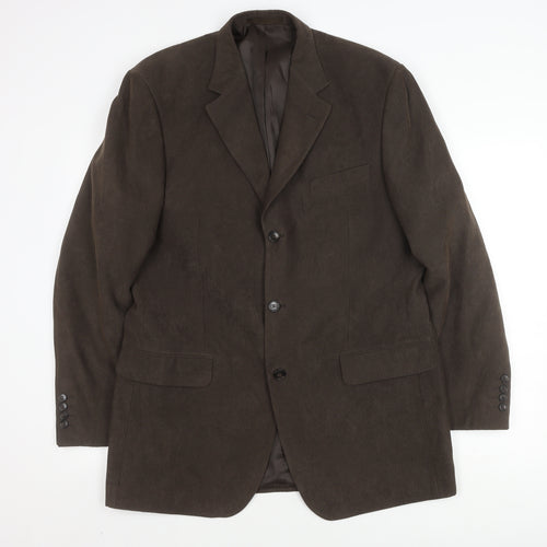 Marks & Spencer Men's Brown Blazer 40 Long Jacket