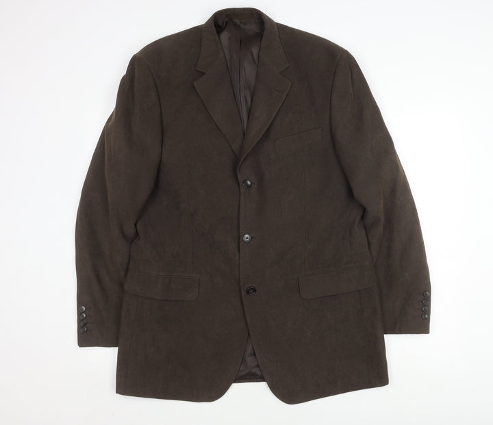 Marks & Spencer Men's Brown Blazer 40 Long Jacket