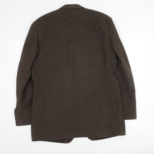 Marks & Spencer Men's Brown Blazer 40 Long Jacket