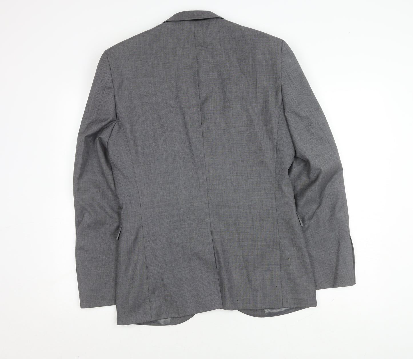 Next Men's Grey Suit Jacket 38 Regular Fit Formal