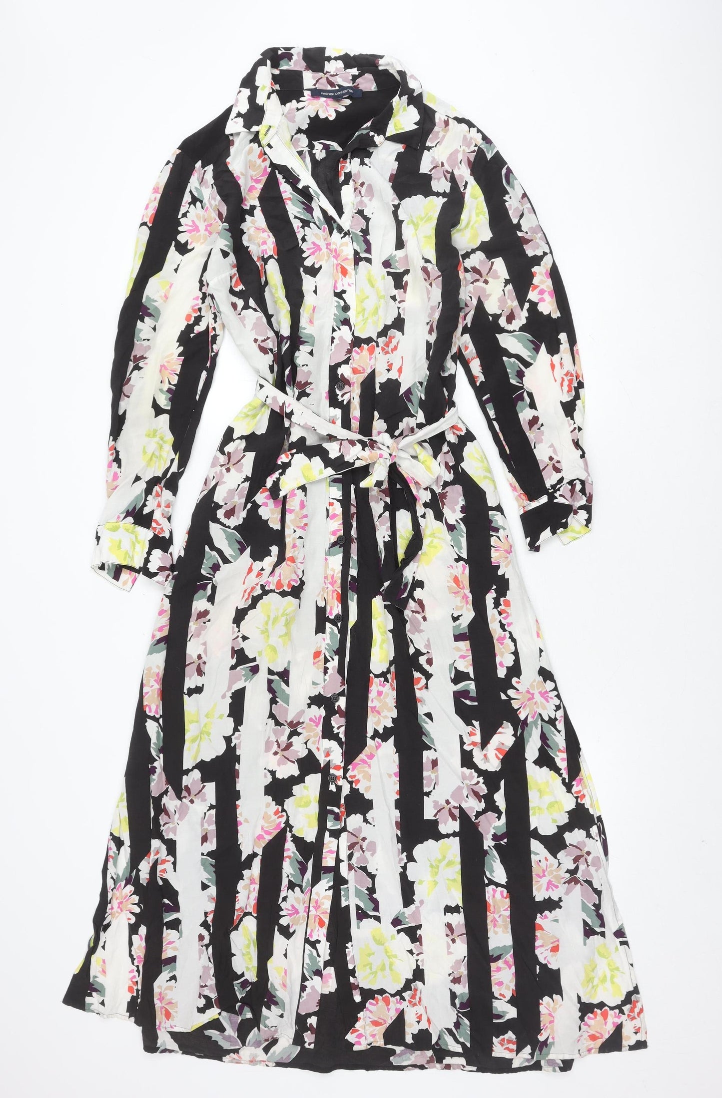 French Connection Women's Floral V-Neck Dress, Size 8