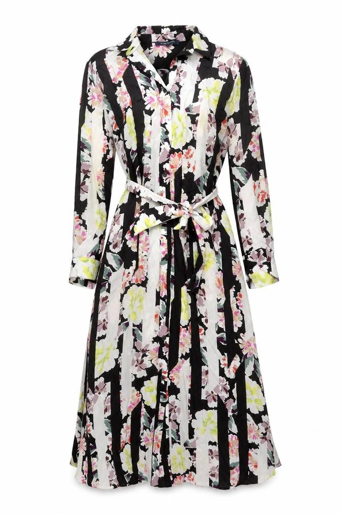 French Connection Women's Floral V-Neck Dress, Size 8
