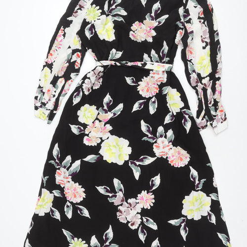 French Connection Women's Floral V-Neck Dress, Size 8