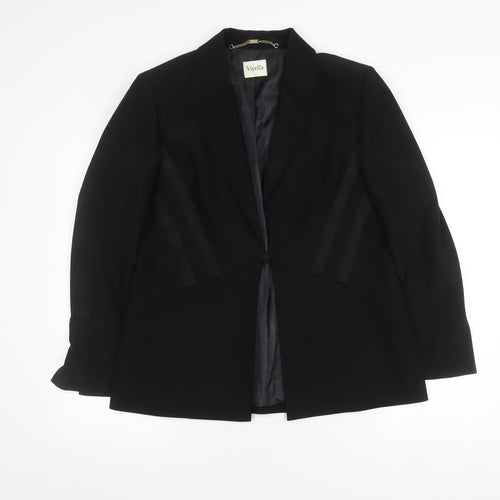 Viyella Women's Black Blazer UK Size 12