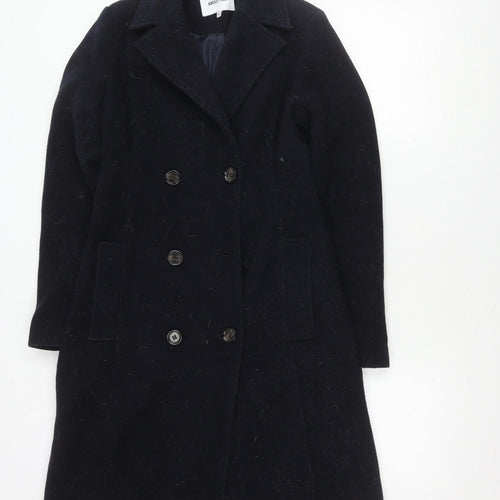 ABOUT YOU Unisex Black Pea Coat Size 34
