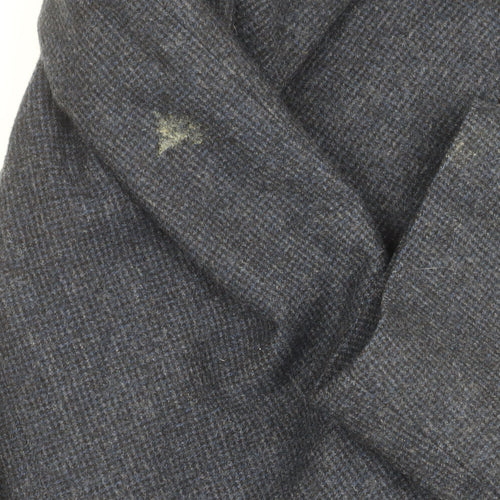 Jigsaw Men's Grey Wool Blazer 42R Single-Breasted