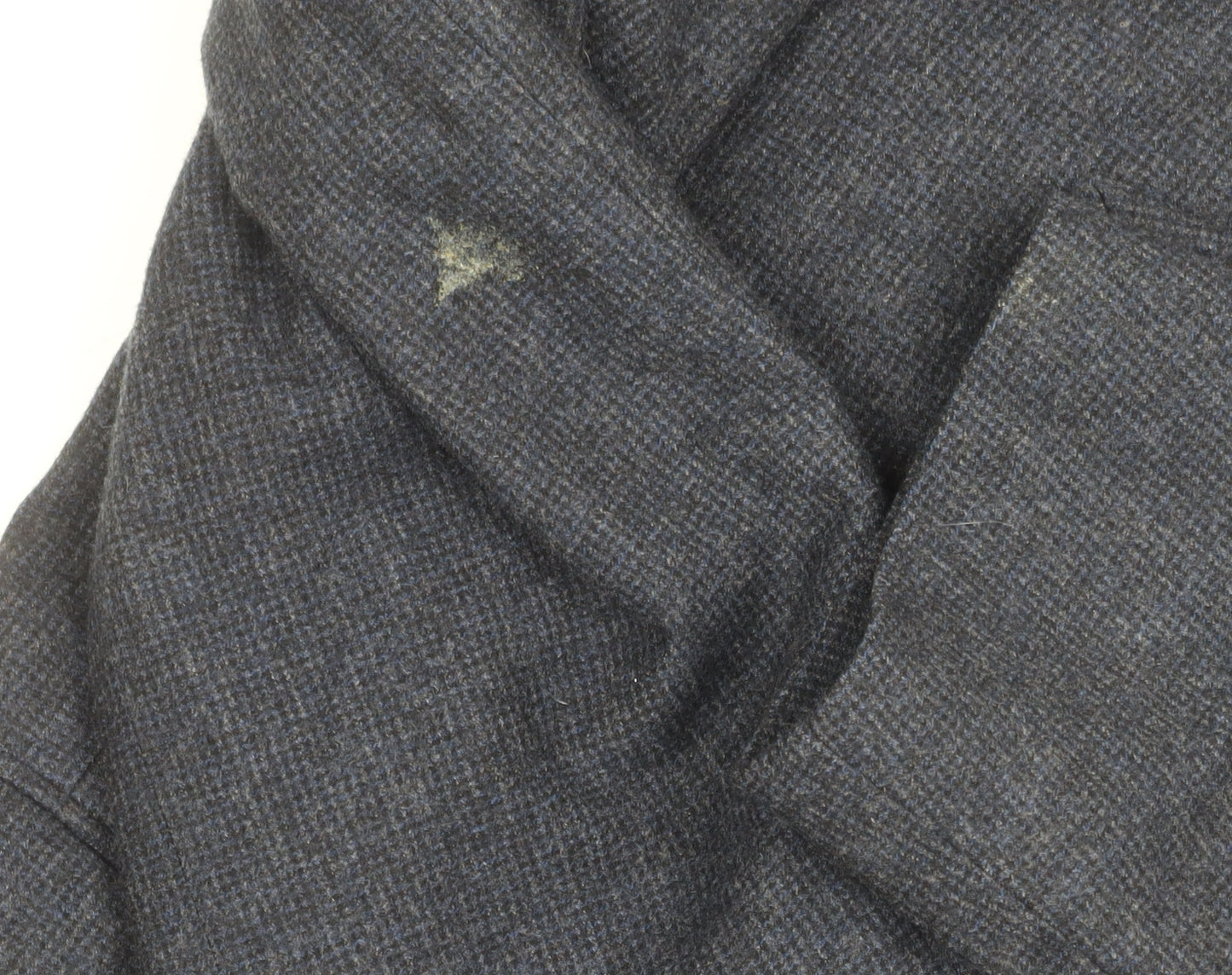 Jigsaw Men's Grey Wool Blazer 42R Single-Breasted