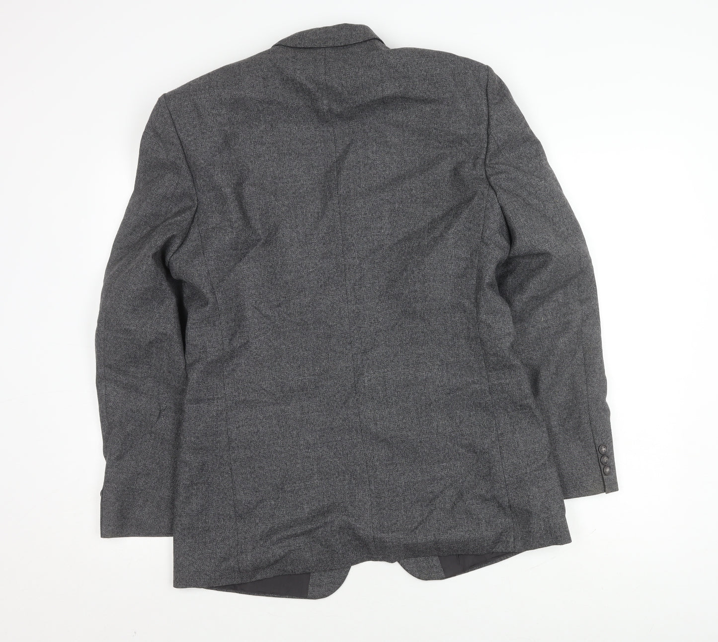 Pierre Pascal Men's Grey Blazer 40R Regular Fit