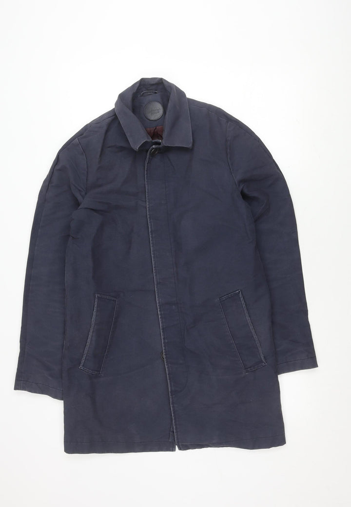 Common People Unisex Blue Cotton Jacket S