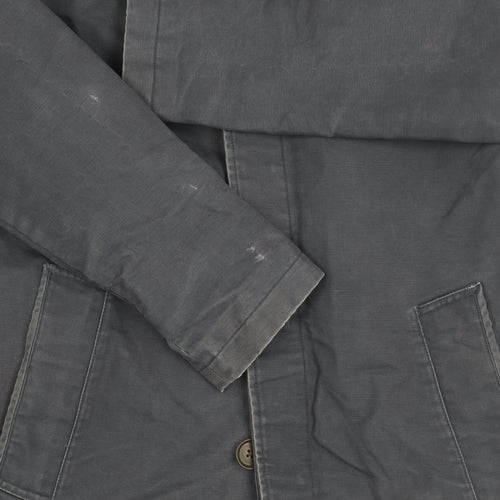 Common People Unisex Blue Cotton Jacket S