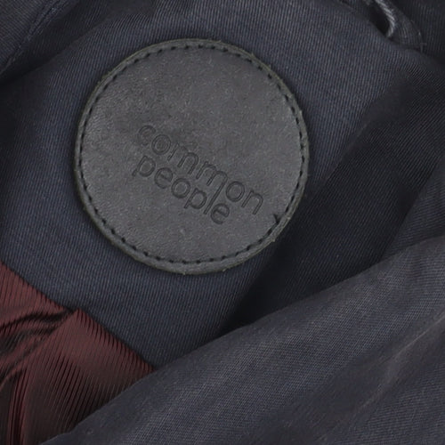 Common People Unisex Blue Cotton Jacket S