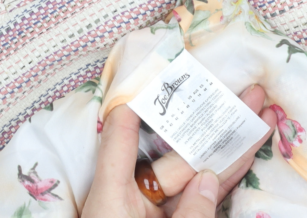 Joe Browns Women's Multicoloured Waistcoat Size 16