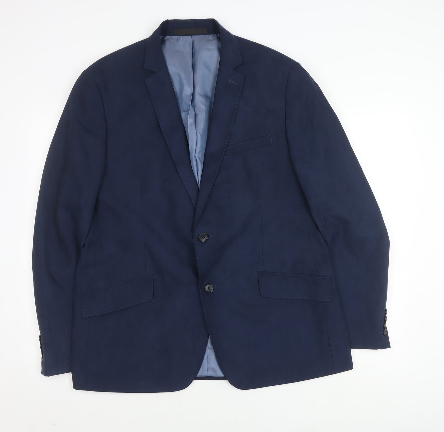 Marks and Spencer Men's Blue Blazer, Regular Fit, Size 42R
