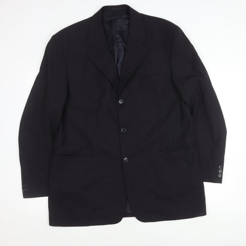 Next Men's Blue Regular Fit Blazer 42R Jacket