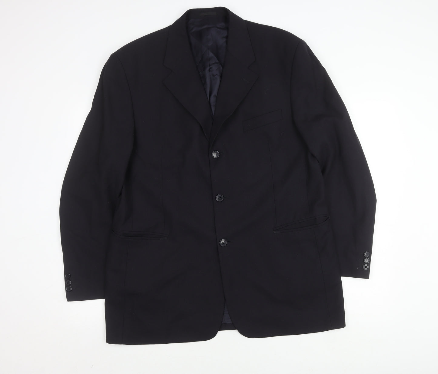 Next Men's Blue Regular Fit Blazer 42R Jacket
