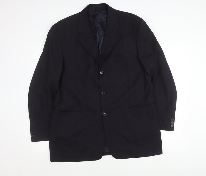 Next Men's Blue Regular Fit Blazer 42R Jacket