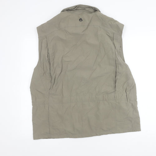 Craghoppers Men's XL Green Waistcoat with Pockets