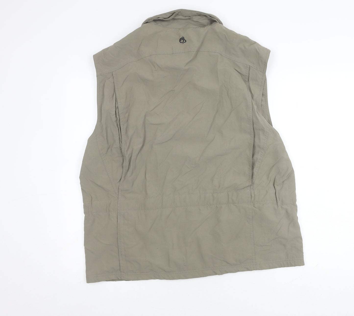 Craghoppers Men's XL Green Waistcoat with Pockets