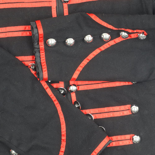 Banned Women's Black Military Jacket S