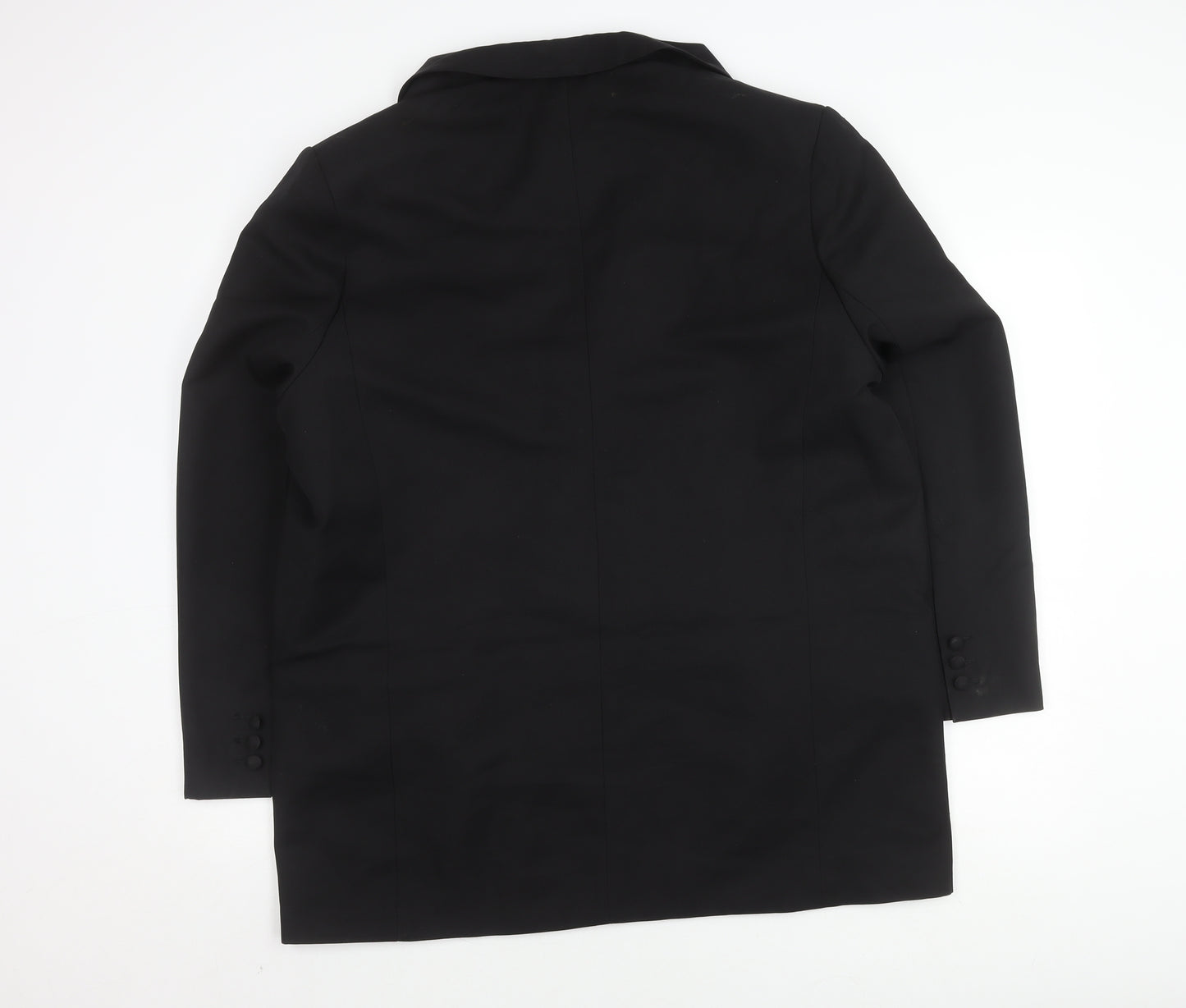 ASOS Design Women's Black Blazer UK 18 Double-Breasted