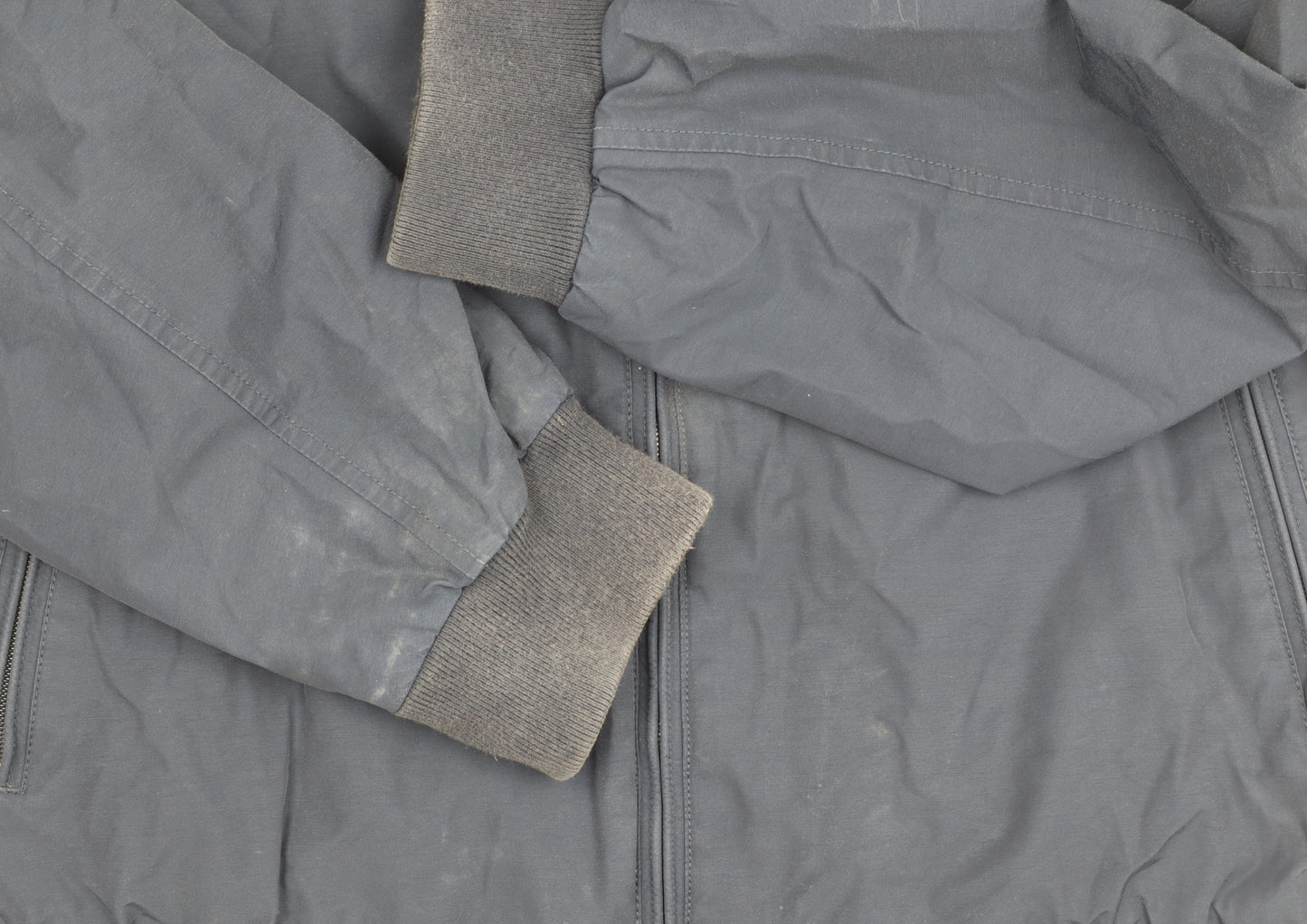 GANT Men's Blue XL Bomber Jacket with Zipped Pockets