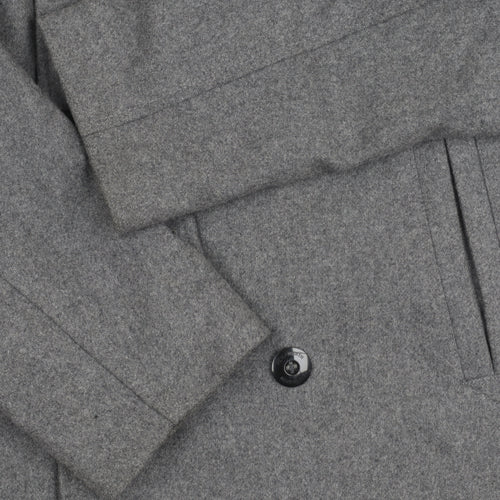 Peter Werth Men's Grey Pea Coat Size 4