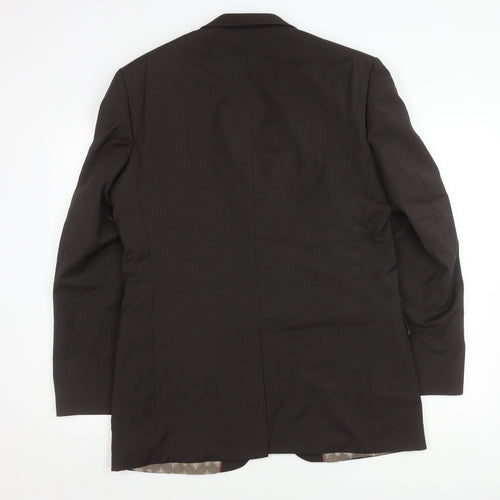 Limehaus Men's Brown Suit Jacket 42 Long Regular