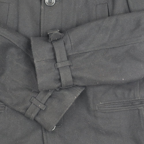 Next Women’s Black Military Jacket M