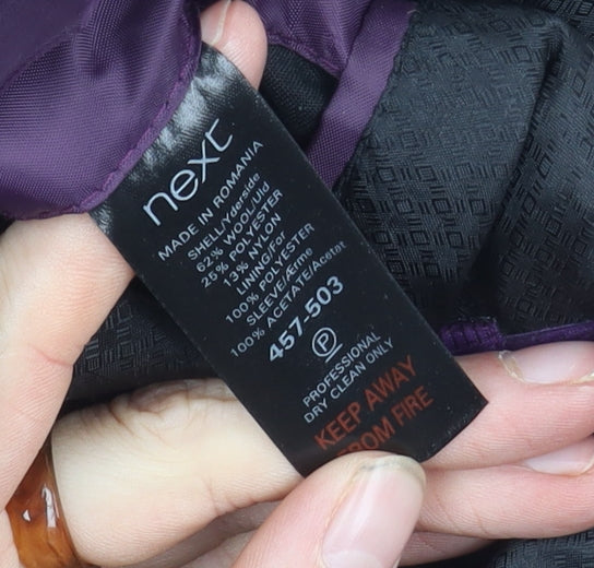 Next Women’s Black Military Jacket M