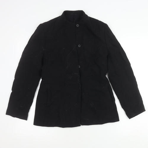 Next Women's Black Blazer, Size 10, Buttoned, Workwear