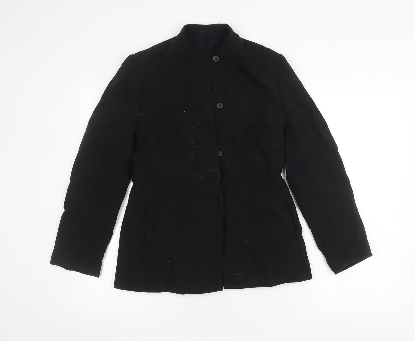 Next Women's Black Blazer, Size 10, Buttoned, Workwear